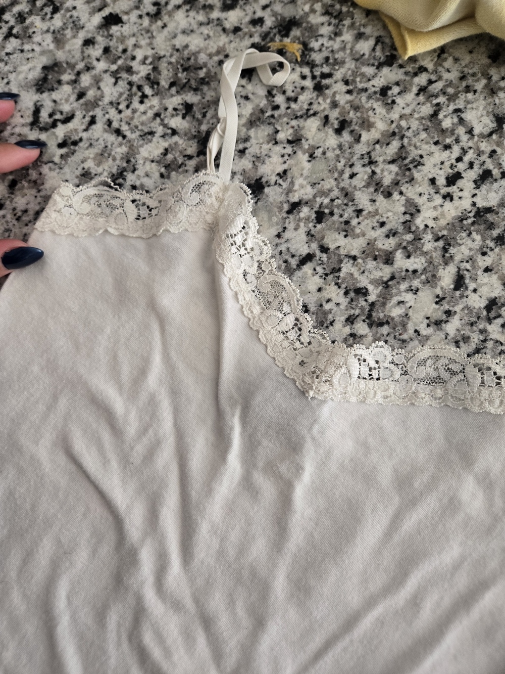 Rue21 White Lace Trim Camisole - Picture 2 of 4